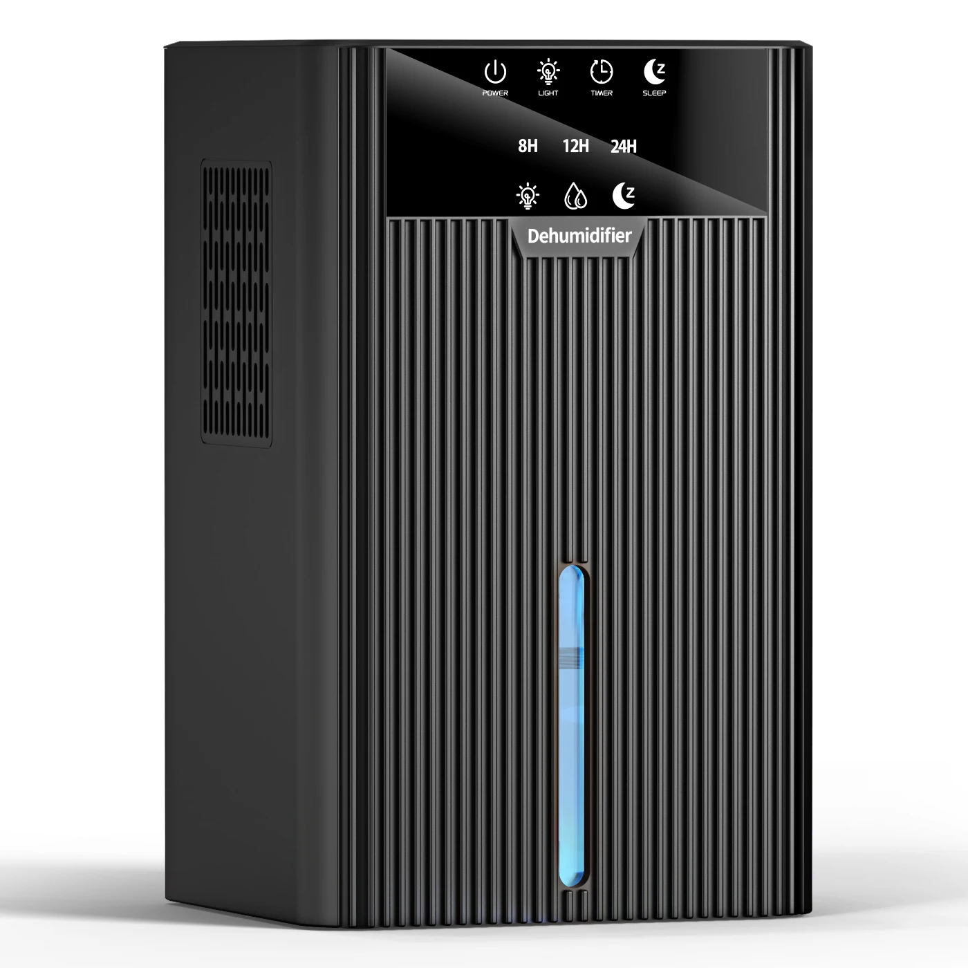 Portable Home Dehumidifier Moisture Absorber Air Purifier Drying Compact Humidity Control Device with 2200ML Large Water Tank