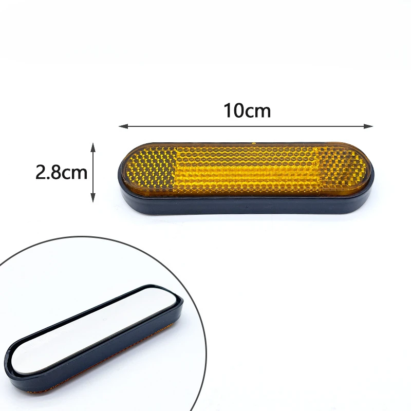 2Pcs Motorcycle Front Fork Reflective Sticker Warning Sign for sedans and bicycles