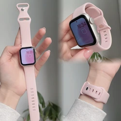 Elegant Silicone Loop Watch Band for Women - Assorted Sizes (Pink)