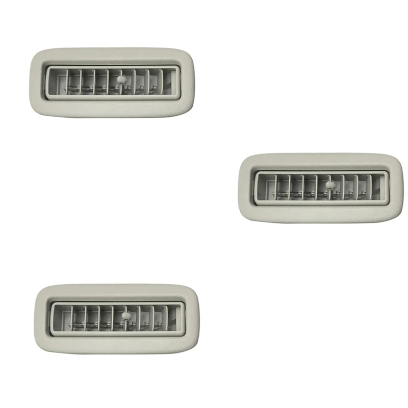 

3X Beige Car Roof Top Side Air Conditioning Vent A/C Panel Grille Cover For Mitsubishi Pajero V93 V97 Montero V95 V87