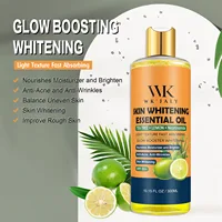 Huile corporelle éclaircissante à la niacinamide WK JALY pour tous types de peau, avec arôme d'arbre à thé et de citron, anti-acné, anti-rides, anti-taches de vieillesse, non grasse, 300 ml 3