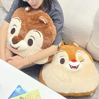 Disney Chip 'n' Dale Plush Headrest Cartoon Anime Stuffed Pillow Cute Pillow Blanket Home Decor Nap Blanket Gifts For Girl 1