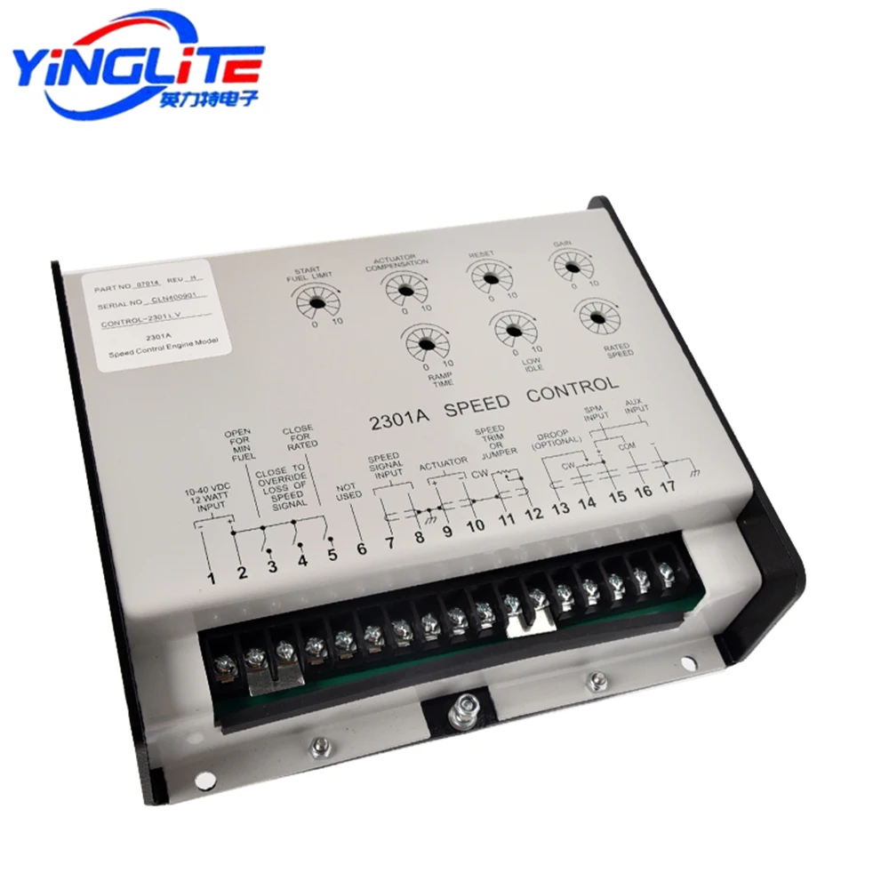 우드워드 속도 컨트롤러, 속도 제어 모듈, 2301A 9907-014