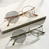 Fashion Metal Frame Finished Near Far Sight Glasses Unisex Outdoor Color Changing Multifocal Reading Glasses Diopter Presbyopia 3