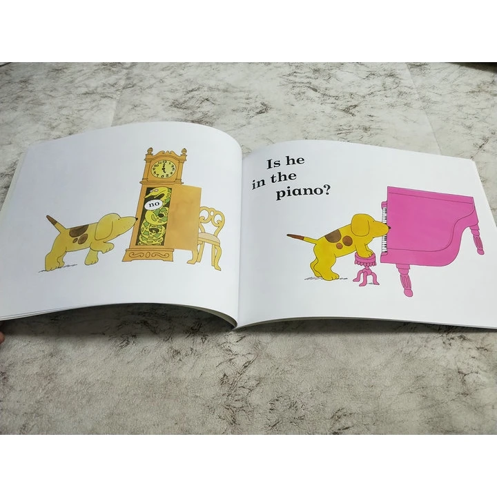 Where Is Spot? by Eric Hill children Picture story Books kids Learning bedtime Story Book Reading Enlightenment Educational Gift 3