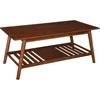Mid Century Walnut Melissa Coffee Table Lounge Center Table Salon Living Room Furniture Dining Room Sets Round Coffee Tables 1