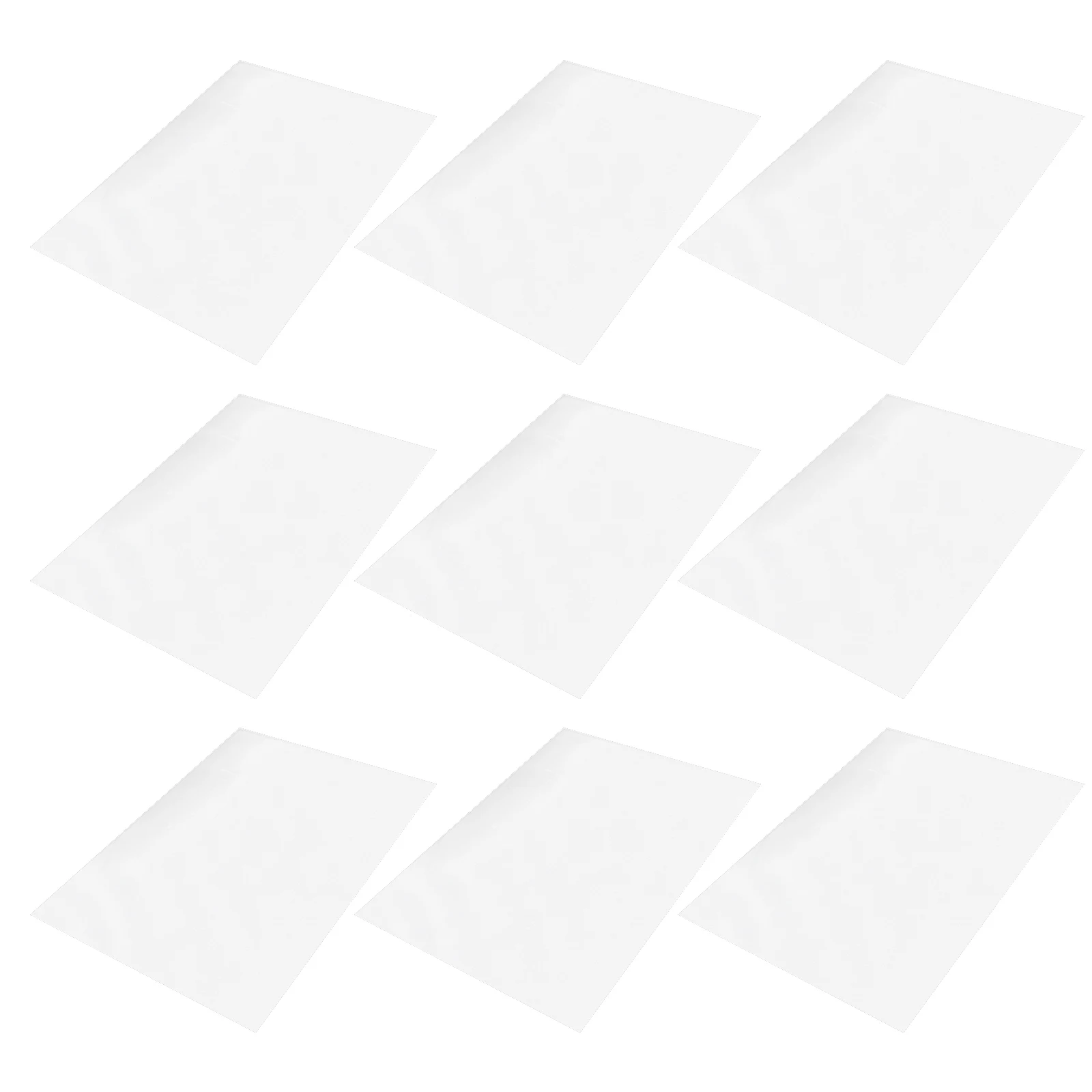 20Pcs A4 사진 인쇄 용지 시트 인쇄 투명 종이 필름 스크린 아세테이트 실크 잉크젯 필름 방수 라미네이션 필름