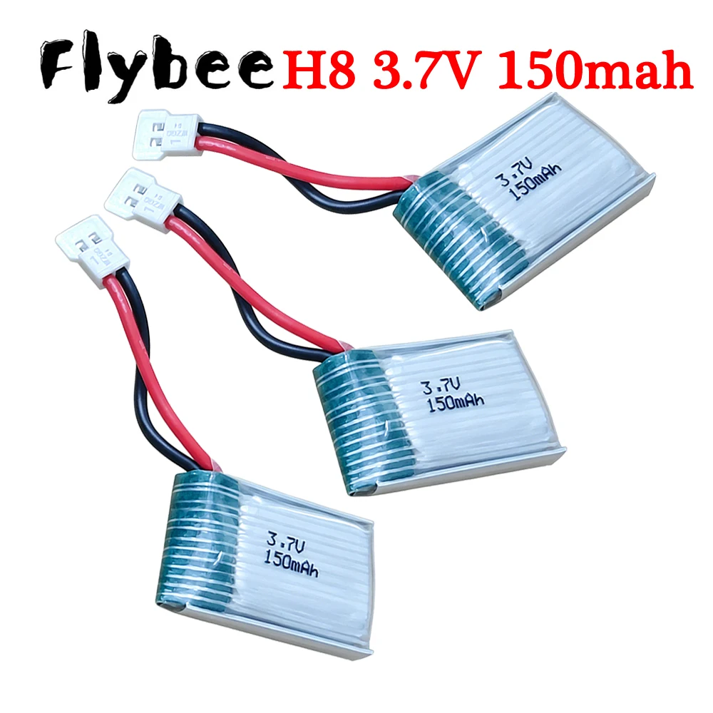 Baterías Lipo 3.7V 150mAh para Mini Drones