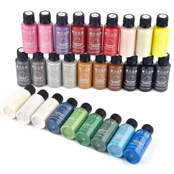 30ml Stretch Opaco Bordo In Pelle Vernice Tintura A Olio Colore Cappotti Bordi In Pelle Riparazione Bordo Avvolgente Liquido FAI DA TE Bordi di Scarpe In Pelle Pigmento 1