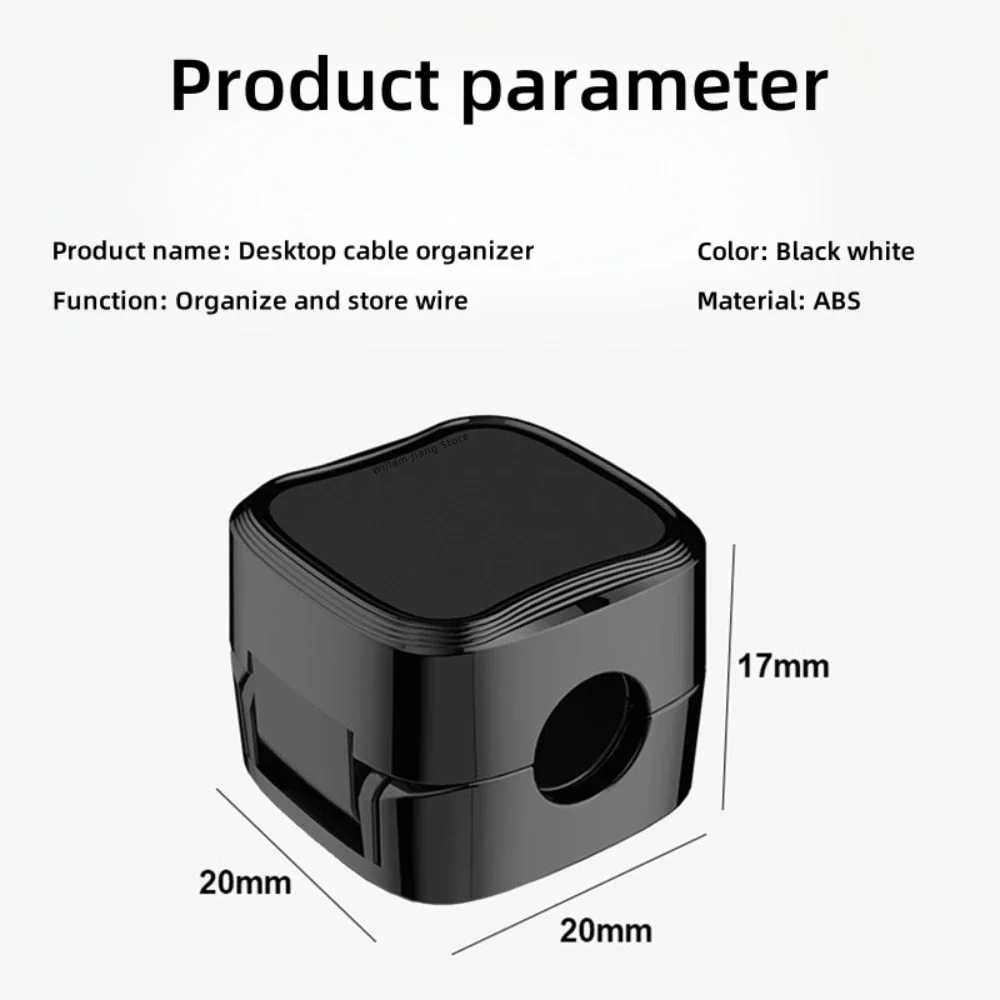 Magnetic Organizer Phone Organizers Cord Pencil Clamps Cable Storage Desk Adjustable Under Manager Boxs Rack Stationery Homes