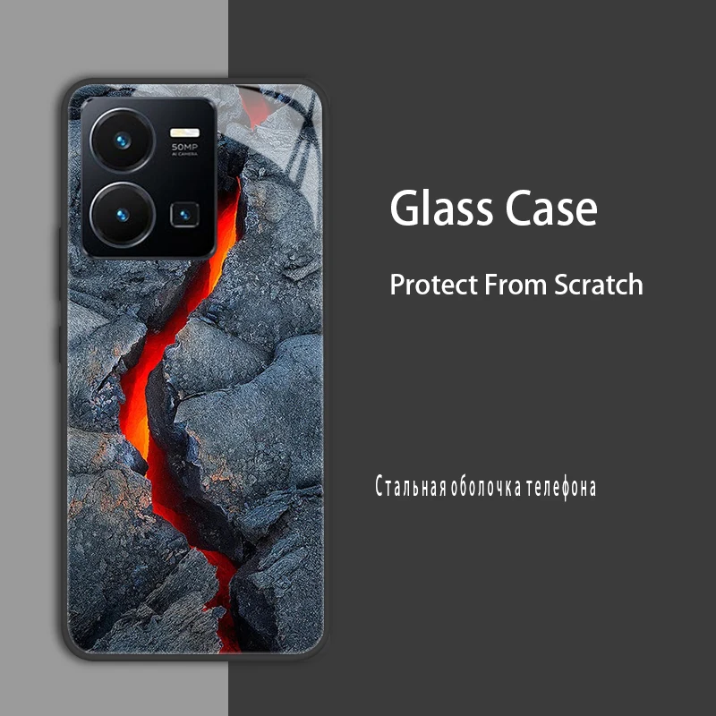 Enhanced Protective Tempered Glass Bumper Case Cover