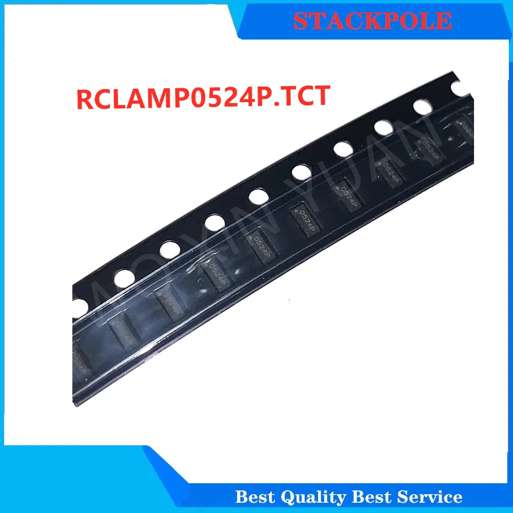 

RCLAMP0524P.TCT 10PCS/LOT 0524P 0524 ESD Suppressor Diode Array Uni-Dir 5V 15Vc 10-Pin SLP-P T/R