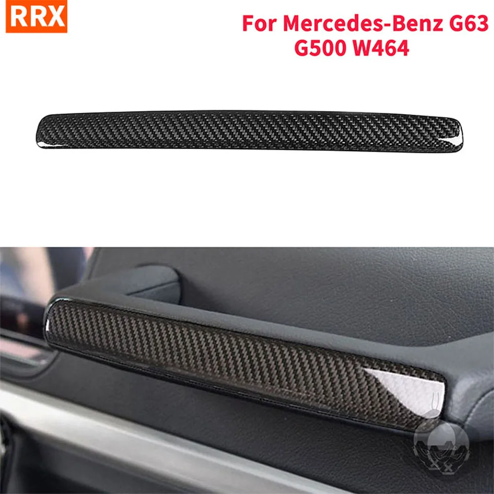 

Co-Pilot Handle Cover Strip Trim For Mercedes-Benz G-CLASS G500 2019-2020 G63 W464 Real Dry Carbon Fiber Interior Accessories