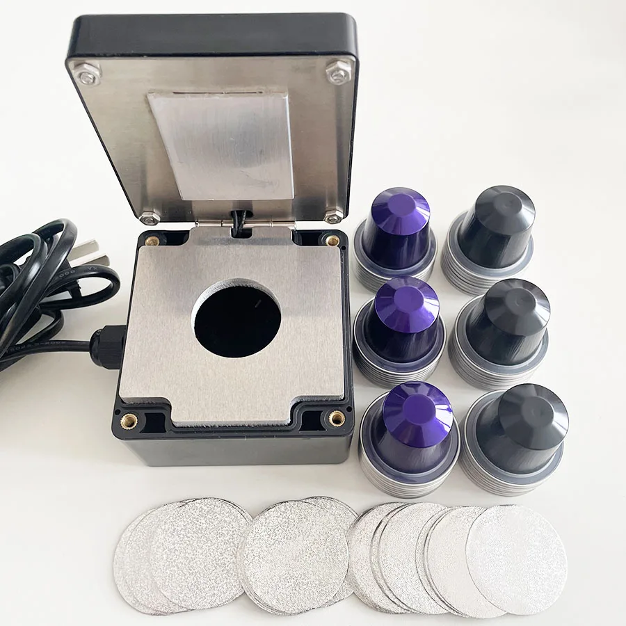 كبسولات قهوة نسبريسو فارغة ألومنيوم قابلة لإعادة ا...