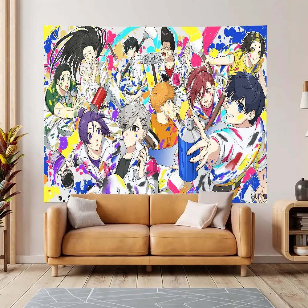 Japanese Hot Anime BLUE LOCK Backdrop for Photography and Party Decoration