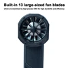 130000RPM Turbo Fan Silent High Power Jet Fan Speedy Brushless Motor Air Duster Type-C PD Fast Recharging Dust Blower Air Blower 6