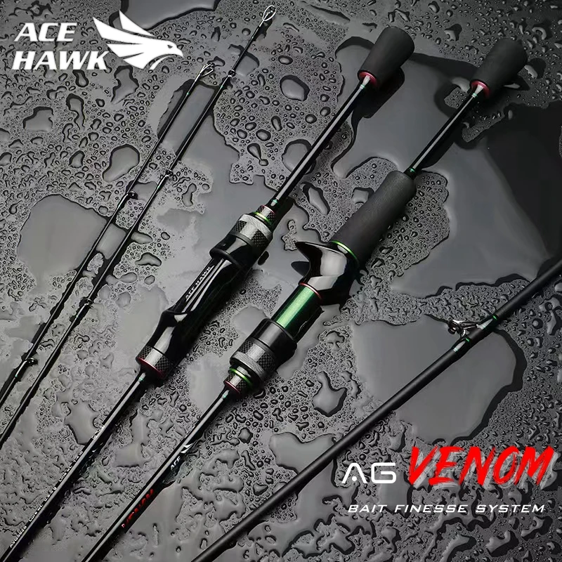 Ace Hawk Ag Venom 1.68m/2.1m Bfs Fishing Ul Rod Hollow Tip Streams Area