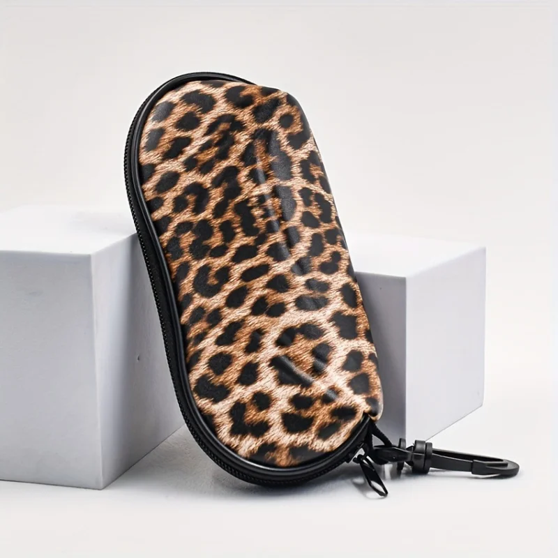Leopard Design Glasses Storage Box for Women Perfect as Christmas or Daily Present