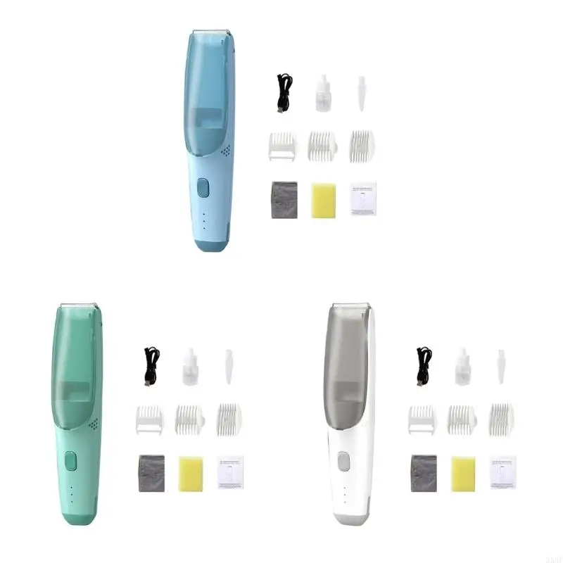 Kids Electric Hair Trimmer Hair Clip with Absorbing Feature for cleaning Use