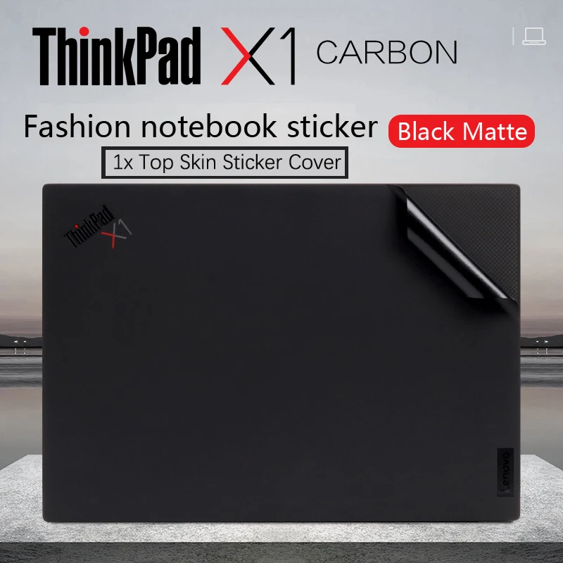 1X Top Skin Sticker Cover Per Lenovo Thinkpad X1 Carbon Series 2013-2023 X1 Extreme P1 Gen2 Gen3 Gen4 Gen5 Laptop
