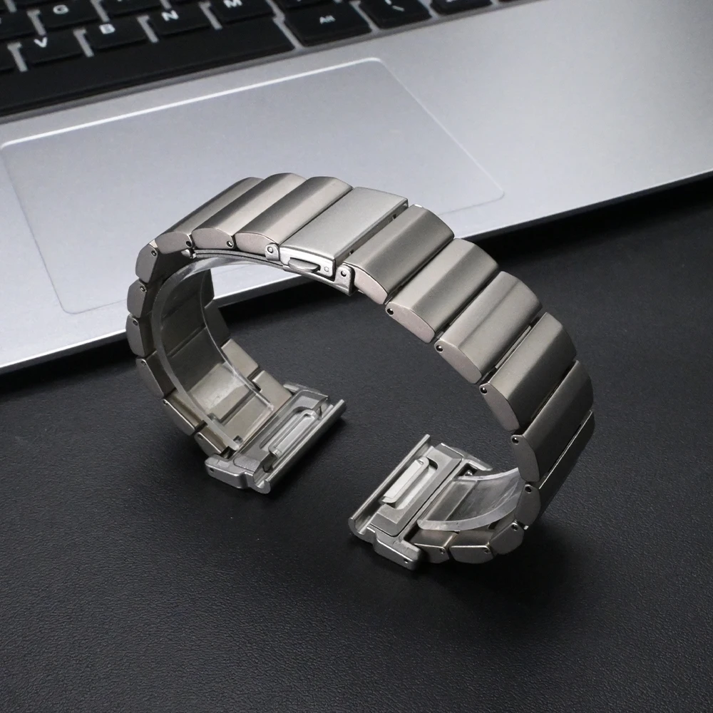 Premium Titanium 26mm Watch Band Bracelet Wrist Strap