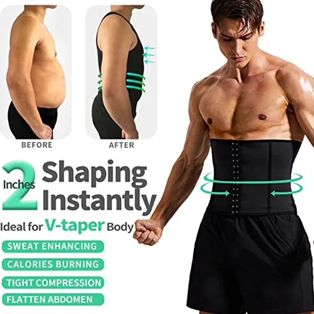 V Taper Mens Waist Trainer Before And After Waist Trainer For Men