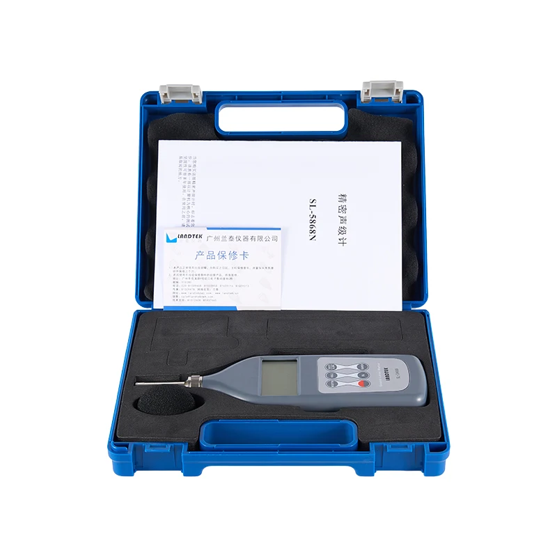 Digital Sound Level Meter SL-5868N Precision Sound Level Meter 25dB~130dB (A) Noise Meter A, C, and Lin