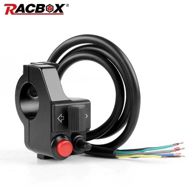 Interruptor De Control De Motocicleta De 12 V (izquierda Y Derecha), 1 Par Universal 7/8