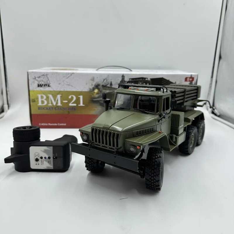 WPL B36-2 1:16 Metal Rocket Launcher Pipe Rc Military Truck BM-21