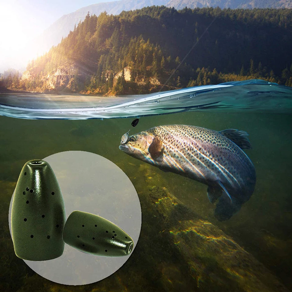 2pcs/lot Tungsten Weight Bullet Fishing Weights Sinkers Bass Fishing