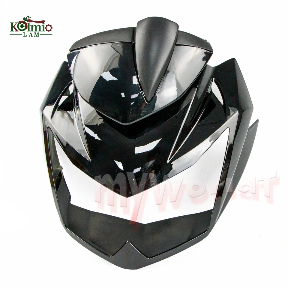 Cupolino Faro Per Kawasaki Z750 2007-2012 - Nero, ABS, Aftermarket - Foto 12