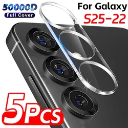 Premium Tempered Glass Camera Lens Protector Film for Samsung Galaxy Series (For S24Plus)