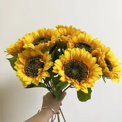 Sunflower Silk Daisies for Home Decor and Events (10pcs Sunflower)