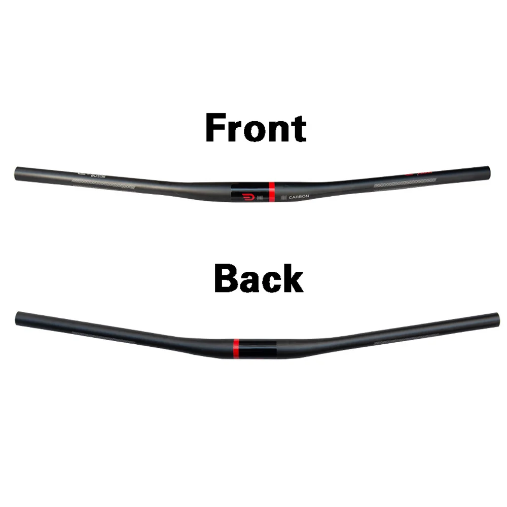 Carbon Fibre Bicycle Handlebar Swallow-shaped Ultralight MTB