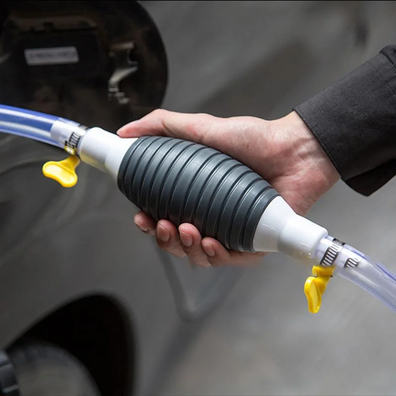Oil Syringe Pump Liquid Transfer Pump Car Fuel Pump Car Fuel Tank Sucker Oil Transfer Petrol Diesel Liquid Manual Pump Syphon Saver Syphon Saver Gas