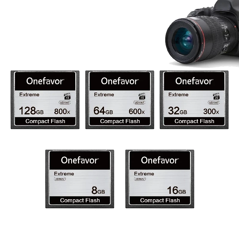 고속 DSLR 디지털 카메라용 컴팩트 플래시 카드, CF 메모리 카드, UDMA7 풀 HD 비디오, 128GB, 64GB, 32GB, 16GB, 8GB