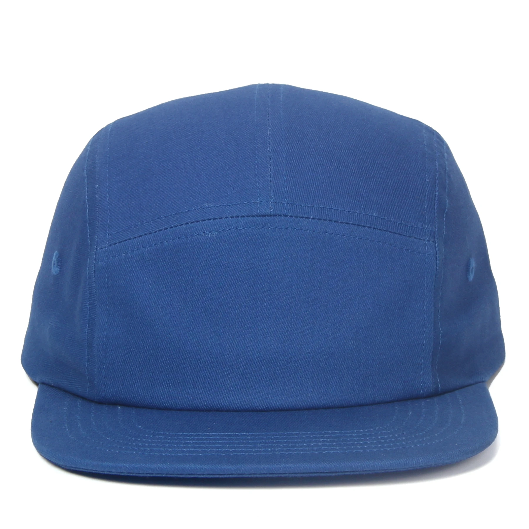 New 5 Panels Cap Flat Bill Running Hat Cotton Blank Camping Hats Low Crown Classic Adjustable for Men Women 3