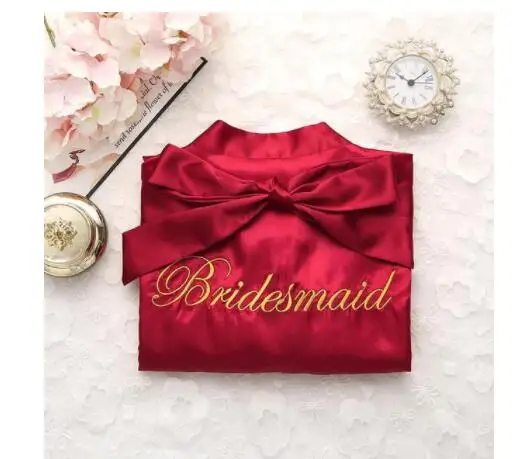 Damigella d'onore bordeaux