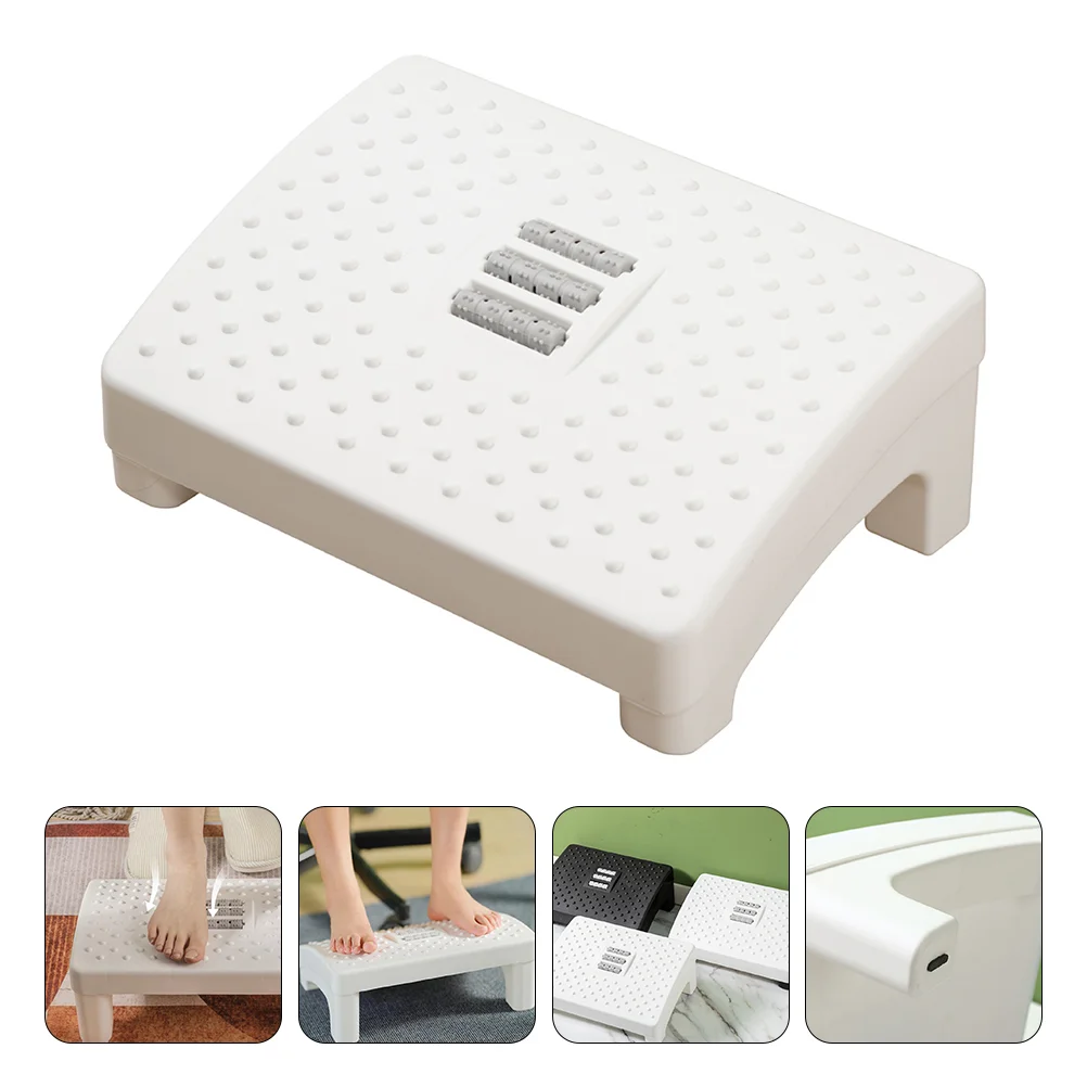 

Footstool Stepping Kids Roller Massage Home Use Bathroom Footrest Small Plastic Toilet Child Support