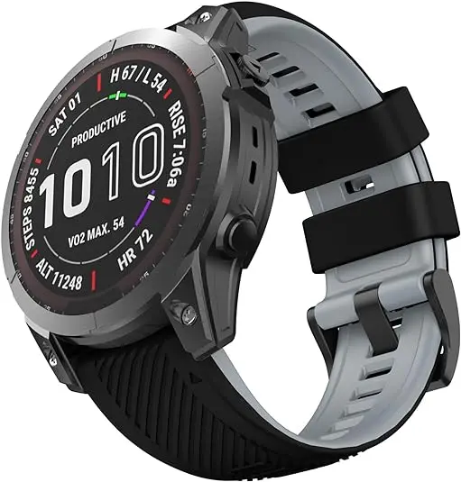 Premium Silicone QuickFit Watch Strap - Universal 22mm & 26mm Band