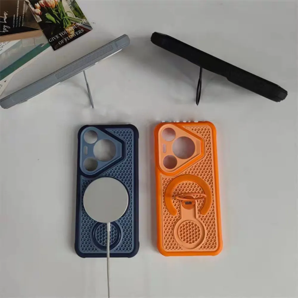 360° Rotating Magnetic Heat-Dissipating Armor Case