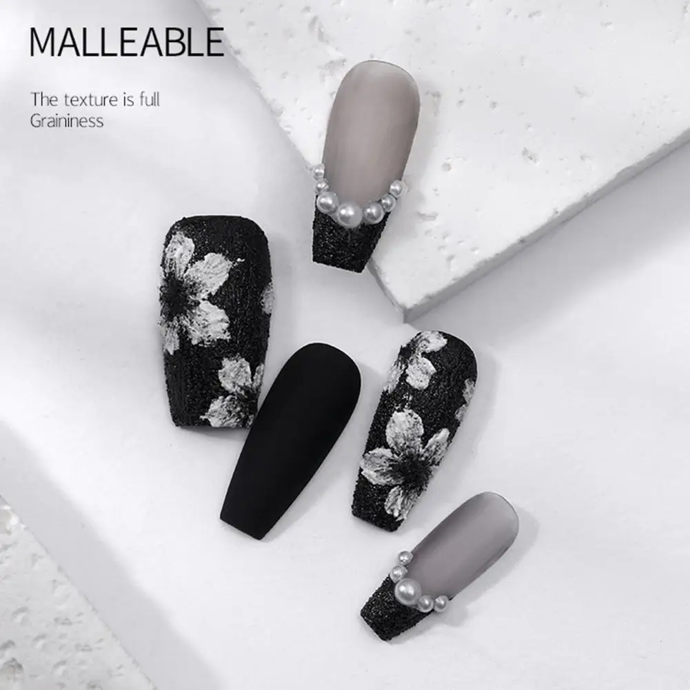 5g Useful 3D Design Gel Nail Polish Mini Gel Nail Polish Three-dimensional Glue Manicure Store Supply