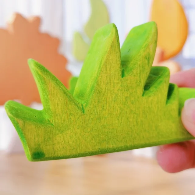 Forest Tree Wooden Natural Montessori Handmade Figure Large Handcarft Toys For Kids Animal Cognition Early Educational Toy 2