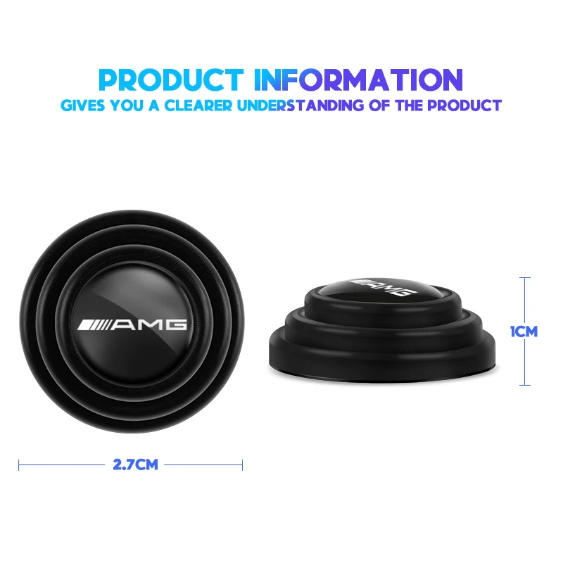 4Pcs 자동차 도어 후드 트렁크 사운드 충격 방지 버퍼 스티커 메르세데스 벤츠 AMG W220 W140 W168 W169 W176 W108 W124 W126 W177