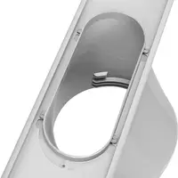 Kit de fenêtre portable avec adaptateur réglable, plaque market, pare-vent, connecteur de tube de tuyau d'accès, accessoires de climatiseur, 1 pièce, 2 pièces 2