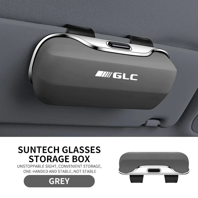 Car Sun Visor Sunglasses Holder and Protective Eyewear Case