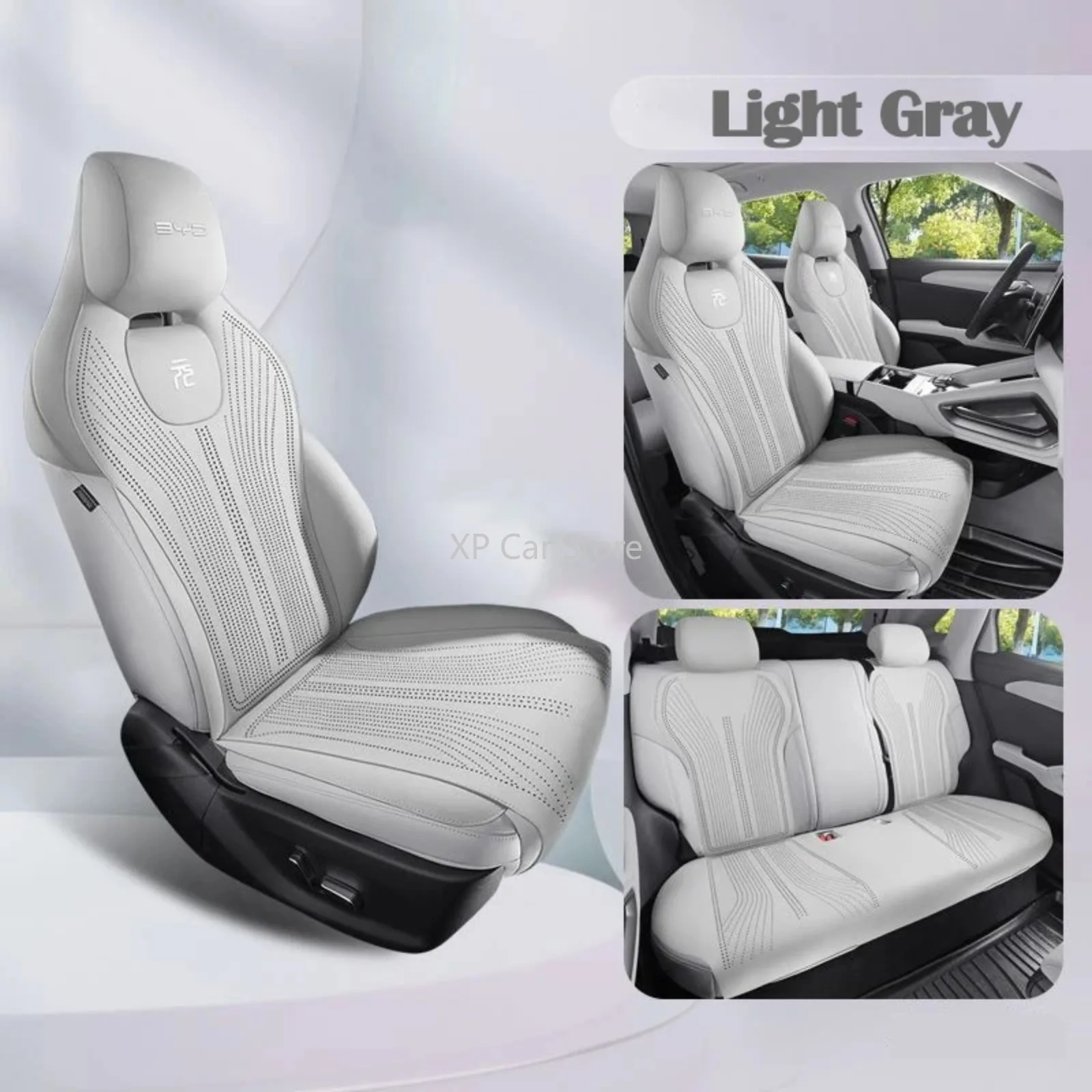BYD 위안 UP Pro 2024 2025 사계절용 하이 오토 카시트 쿠션 커버 패드 매트 하프 패키지 시트 항공 턴 퍼