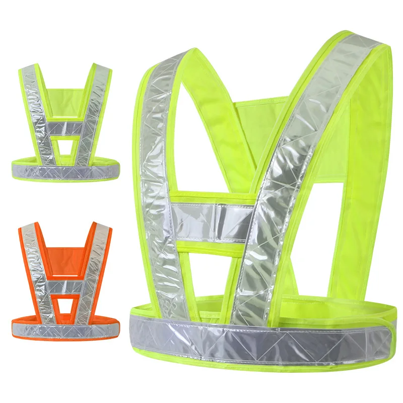 Outdoor Night Riding Running Reflective Vest Safety Security Sports Vest Night Bicycle Cycling Riding Jogging