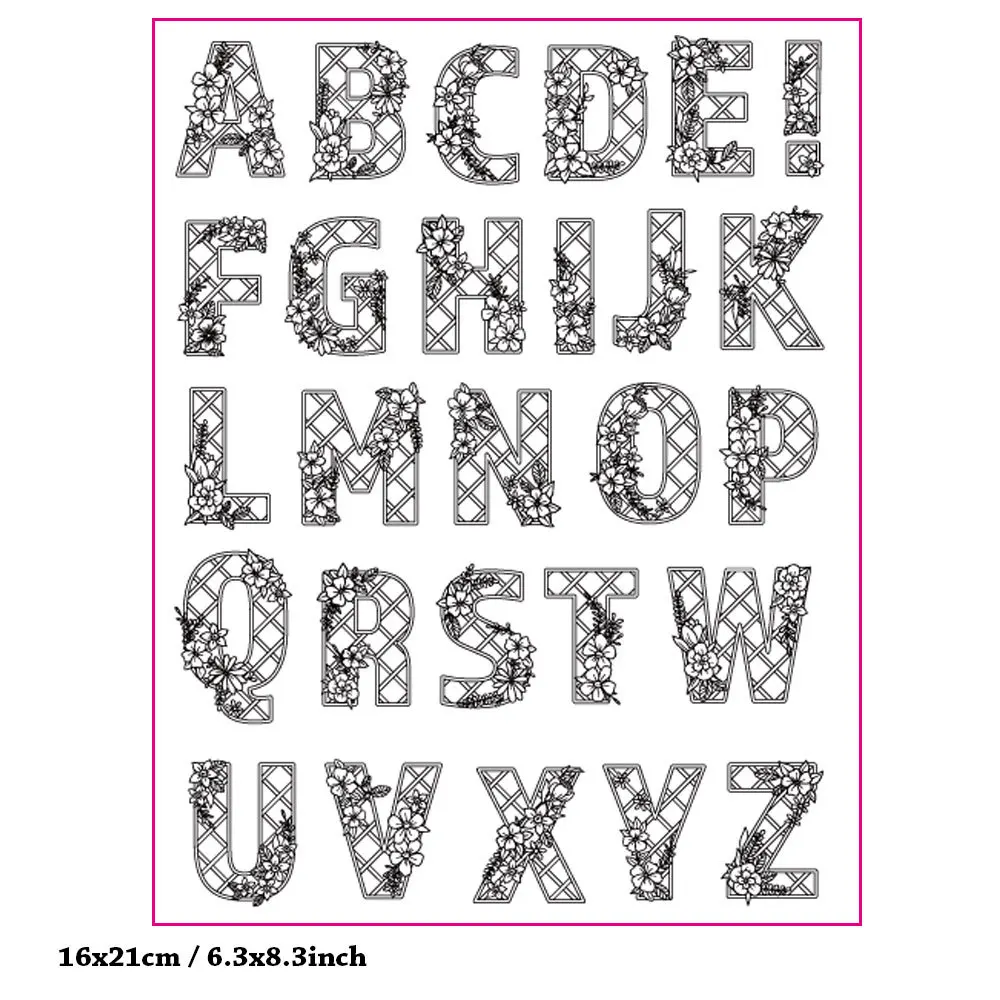 Letters and numbers Clear Stamps DIY Craft Transparent stamp Making Greeting Card Scrapbooking Photo Album Sheets Decor clear stamps clear rubber stamps