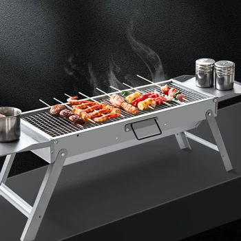 Portable Folding BBQ Grill 1